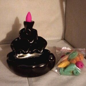 Backflow Cascading Incense Burner